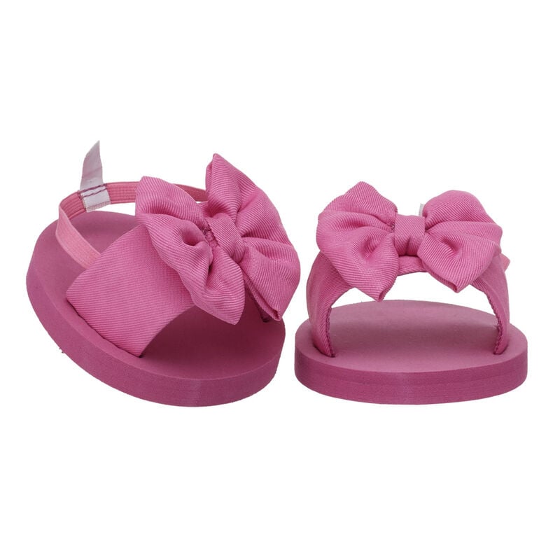 Pink Bow Sandals by Build-A-Bear