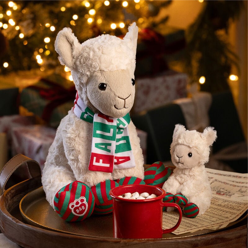 Fa La La Llama Stuffed Animal with Scarf & Mini Beans&reg; Plush