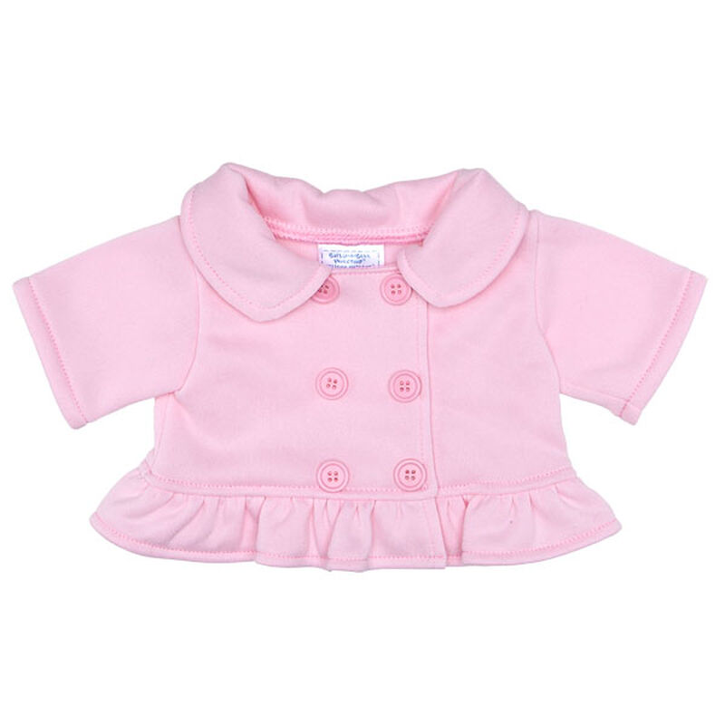 Pink Peplum Coat