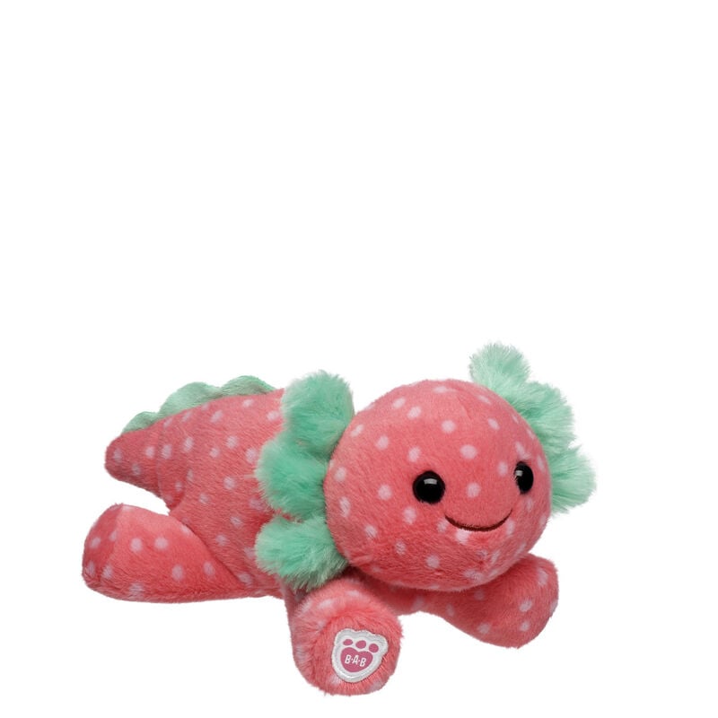 Build-A-Bear Mini Beans Strawberry Axolotl Stuffed Animal plush by Build-A-Bear