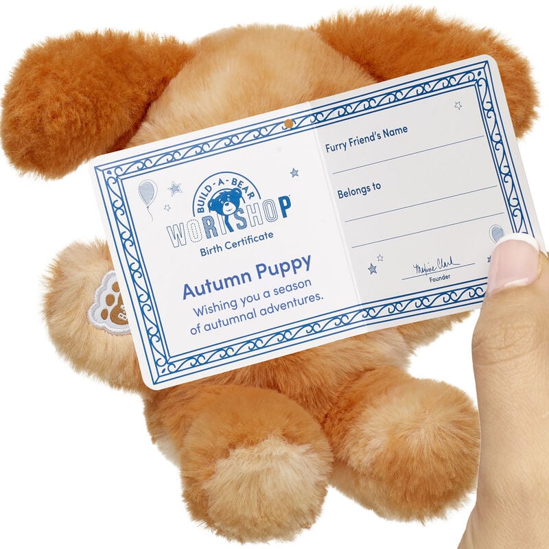 Build-A-Bear Mini Beans&reg; Autumn Puppy Stuffed Animal - Build-A-Bear Workshop&reg;