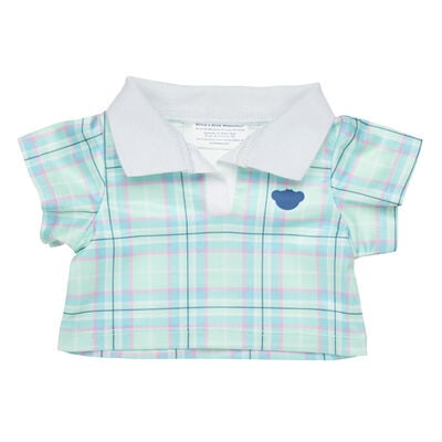 Plaid Polo Shirt
