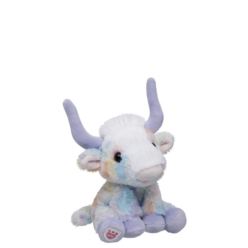 Build-A-Bear Mini Beans Spring Pastures Longhorn Stuffed Animal plush by Build-A-Bear