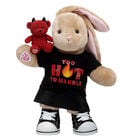 Online Exclusive Pawlette Bunny Plush Too Hot to Handle Gift Set plush by Build-A-Bear