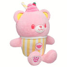 Strawberry Lemonade Bear Slushie Plushie by Build-A-Bear