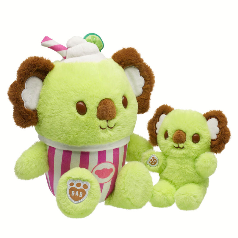 Coconut Lime Koala Slushie Plushie Mini Beans Gift Set plush by Build-A-Bear