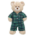 Green Plaid PJ Set for Stuffed Animals - Build-A-Bear Workshop&reg;
