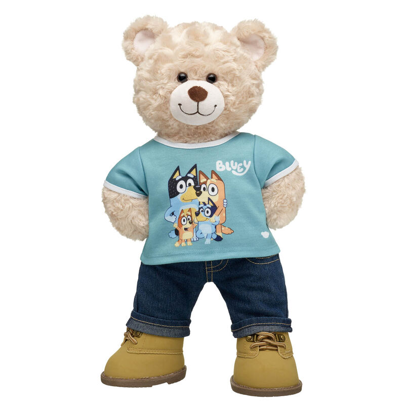 Happy Hugs Teddy Bear Bluey Gift Set - Build-A-Bear Workshop&reg;