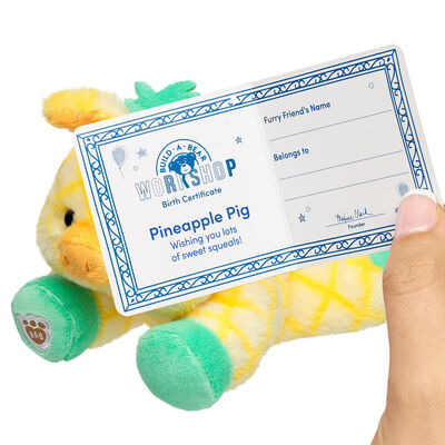 Build-A-Bear Mini Beans&reg; Pineapple Pig Soft Toy