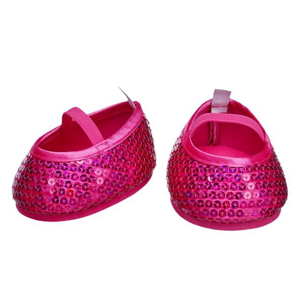 Sparkly sales pink flats