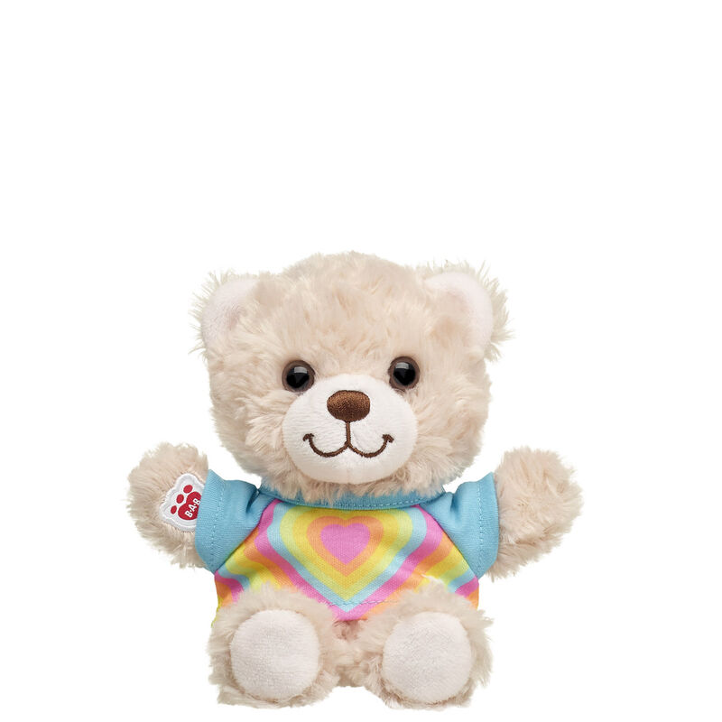 Rainbow Heart T-Shirt for Mini Stuffed Animals - Build-A-Bear Workshop&reg;