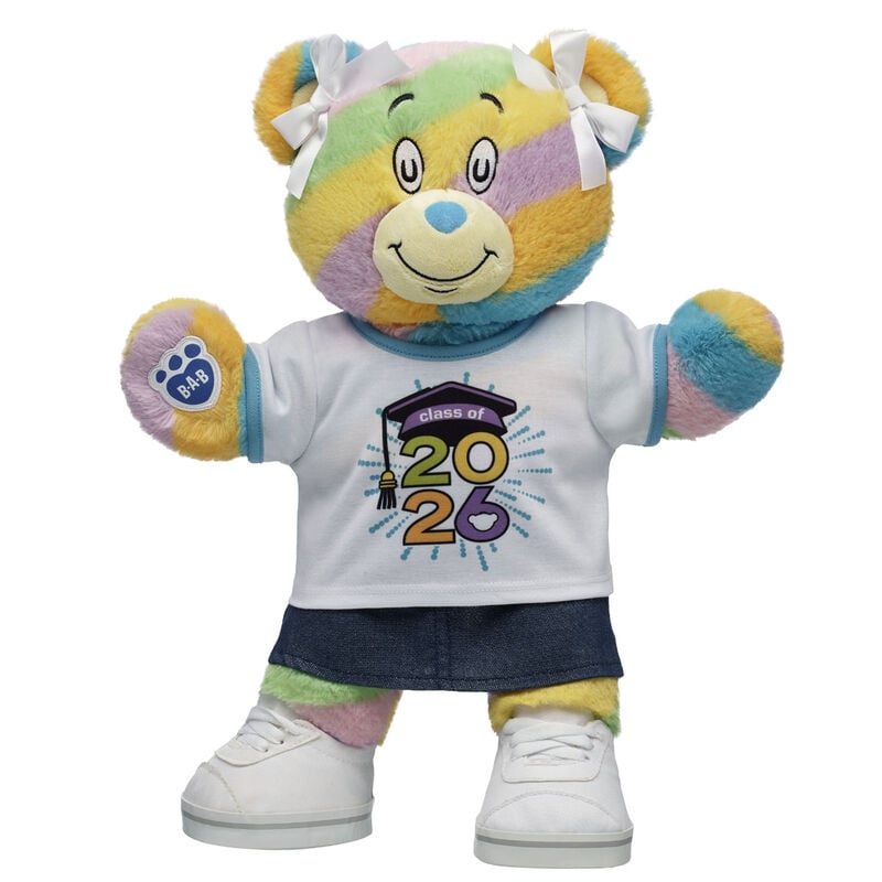 Oh, the Places You'll Go! Teddy Bear Class of 2026 Gift Set plush by Build-A-Bear