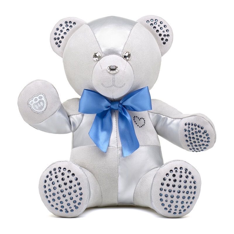 Online Exclusive Build-A-Bear Birthstone Bear Featuring Swarovski® Blue Topaz crystals