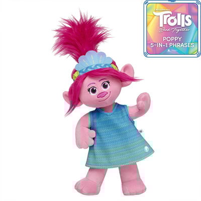DreamWorks Trolls Band Together Poppy Plush Dress Gift Set with Sound