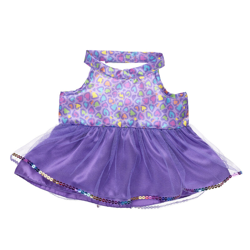Rainbow Leopard Print Dress | Build-A-Bear