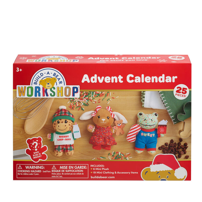 Advent Calendar - Includes 25 Pieces! by Build-A-Bear
