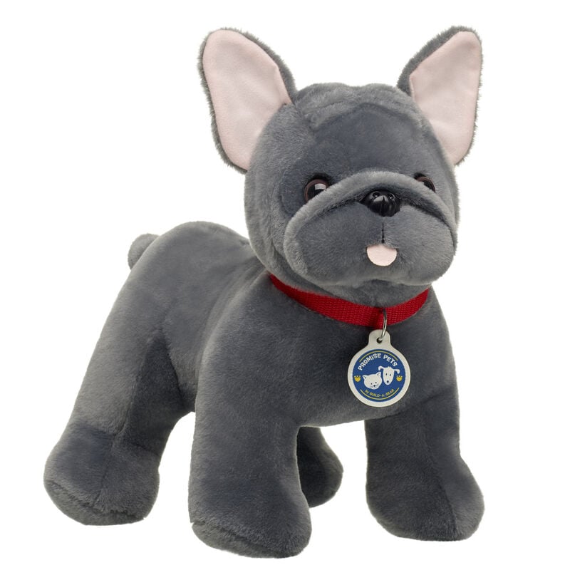 Promise Pets&trade; Gray French Bulldog Stuffed Animal - Build-A-Bear Workshop&reg;