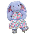 Pastel Paws Pawlette&trade; Bunny Plush Floral Dress Gift Set - Build-A-Bear Workshop&reg;