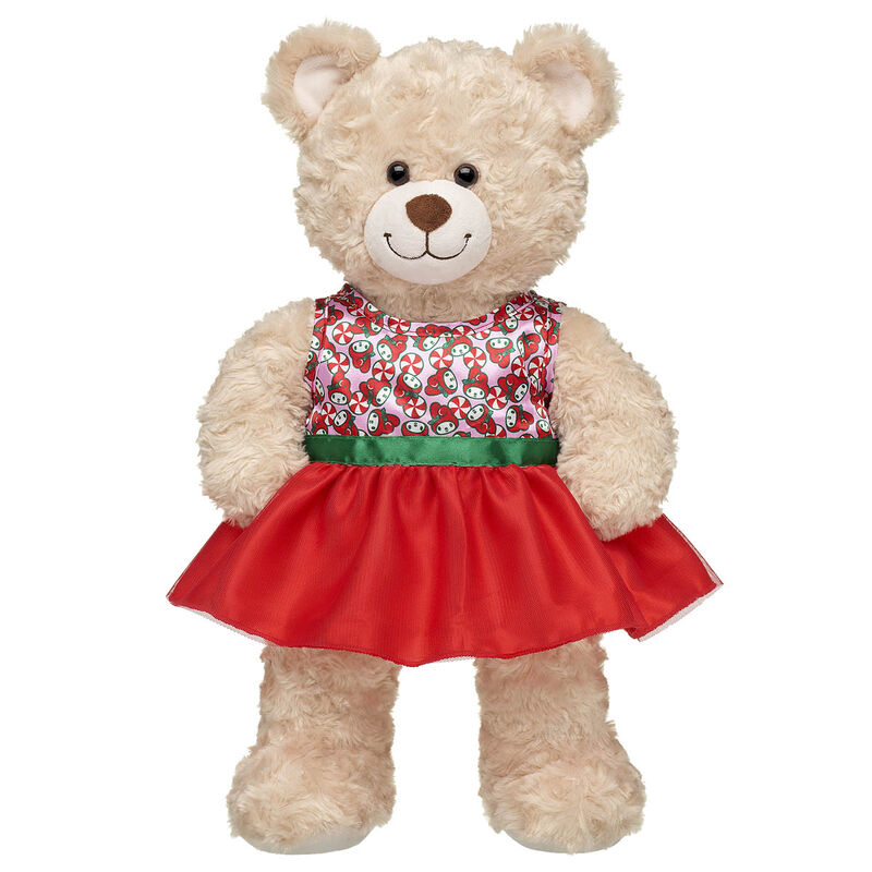 Online Exclusive Sanrio&reg; Hello Kitty&reg; and Friends My Melody&trade; Holiday Dress - Build-A-Bear Workshop&reg;
