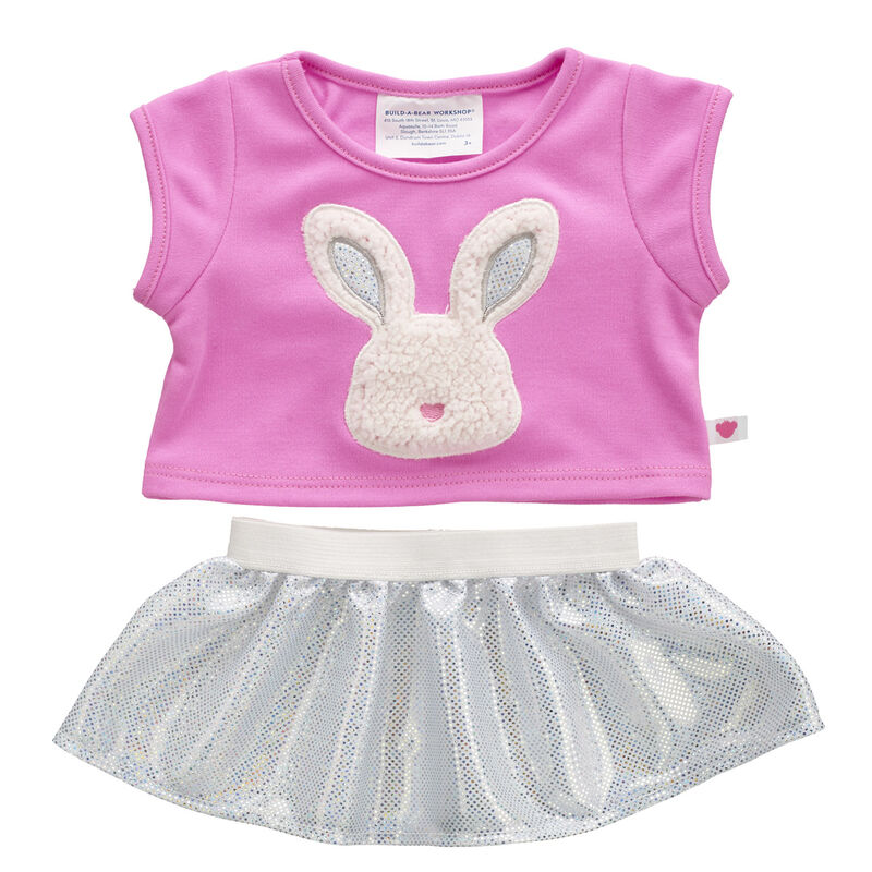 Bunny Tee and Skirt Set - Build-A-Bear Workshop&reg;