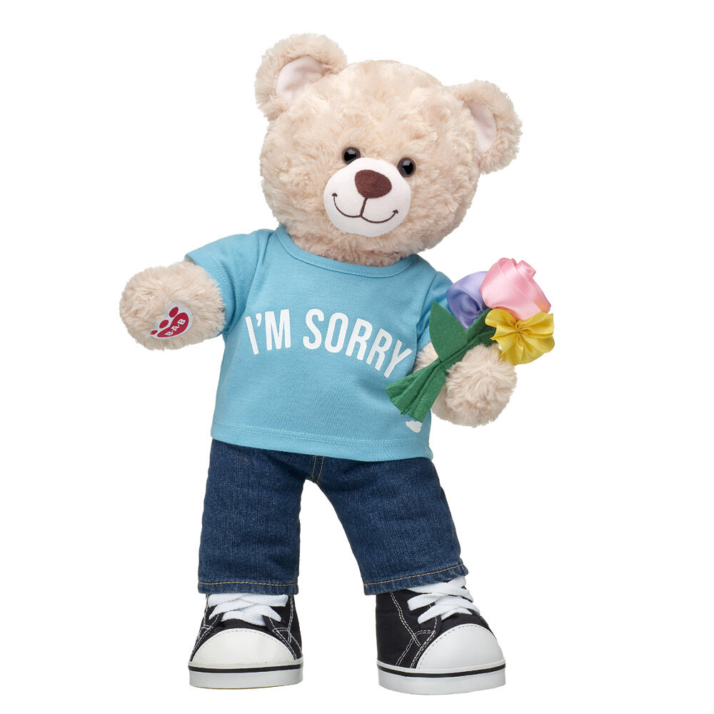 Sorry teddy 2024 bear online