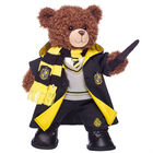 Harry Potter Bear Hufflepuff Gift Set with House Robe, Scarf, Hogwarts Pants & Wand