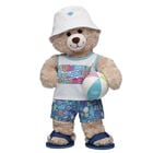 Happy Hugs Teddy Bear Summer Beach Gift Set plush by Build-A-Bear