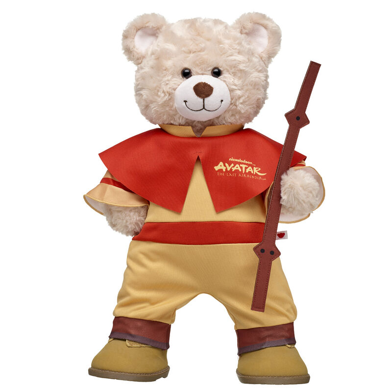 Online Exclusive Happy Hugs Teddy Bear "Avatar: The Last Airbender" Aang Gift Set - Build-A-Bear Workshop®