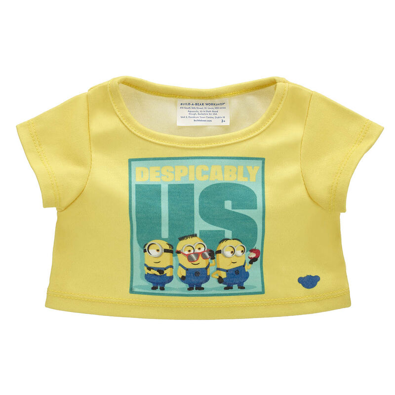 Despicable Me 4 Minions T-Shirt for Stuffed Animals - Build-A-Bear Workshop&reg;