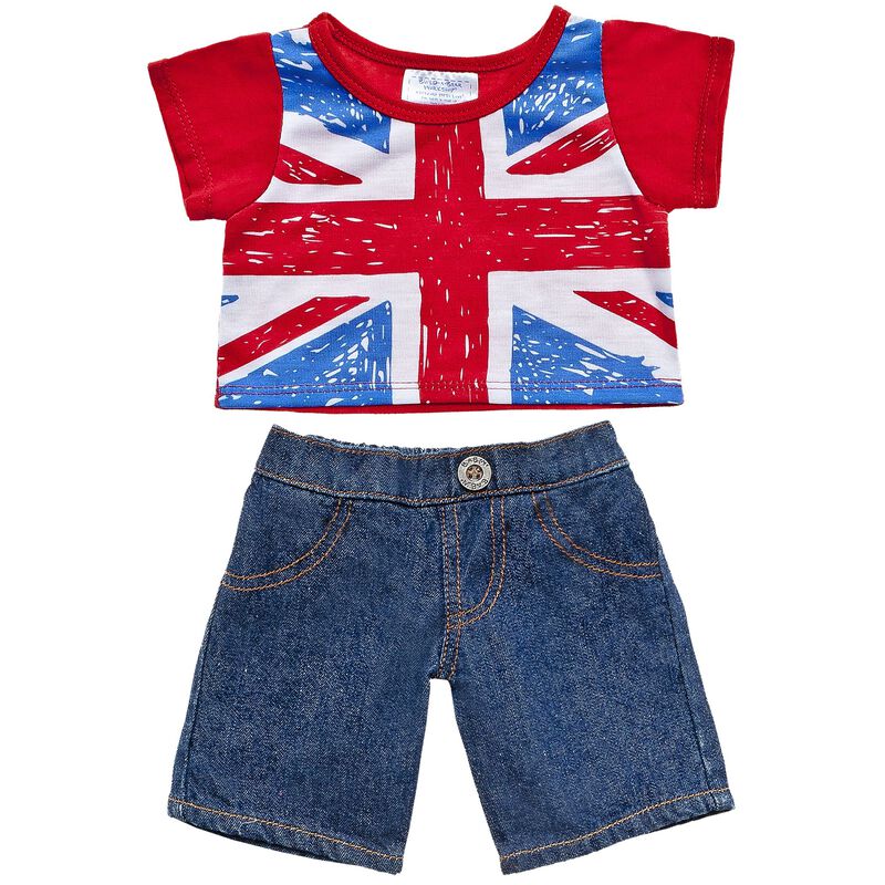 Union Jack Tee & Jeans 2pc. Set