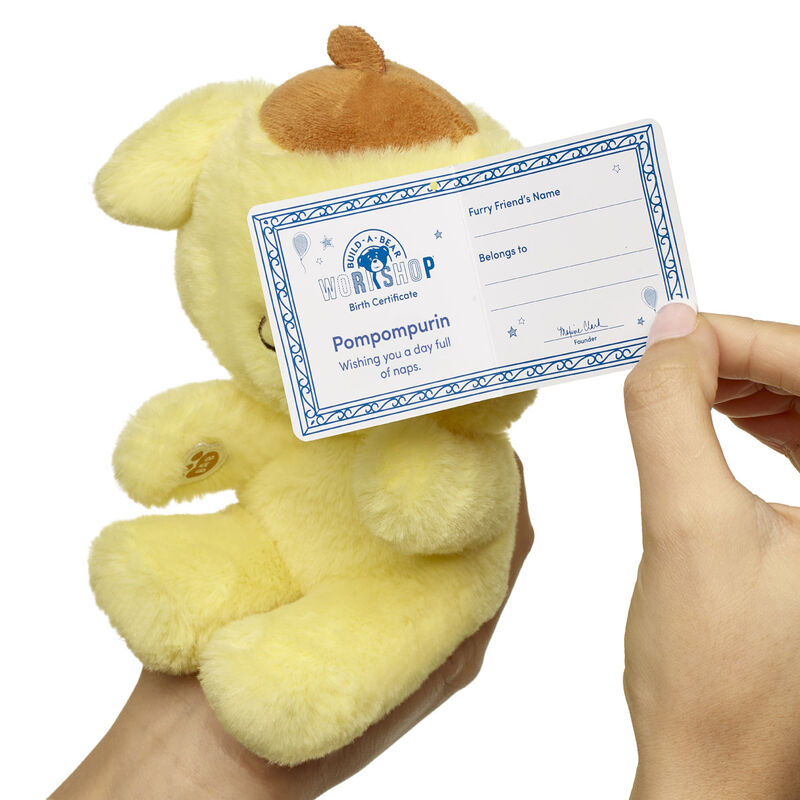Online Exclusive Build-A-Bear Mini Beans® Sanrio® Hello Kitty® and Friends Pompompurin™ Plush - Build-A-Bear Workshop®