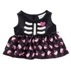 Online Exclusive Sanrio® Skeleton Hello Kitty® Dress - Build-A-Bear Workshop®