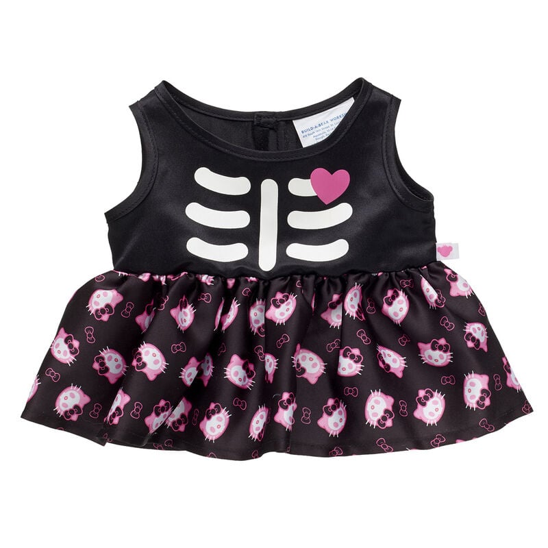 Online Exclusive Sanrio® Skeleton Hello Kitty® Dress - Build-A-Bear Workshop®