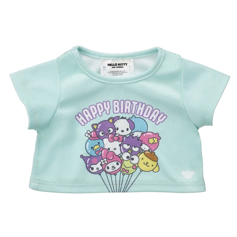 Sanrio® Hello Kitty® and Friends "Happy Birthday" T-Shirt - Build-A-Bear Workshop®