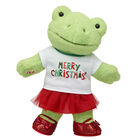 Spring Green Frog Soft Toy Merry Christmas Gift Set 