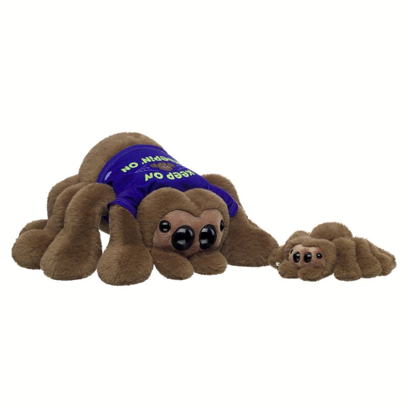 Jumping Spider Stuffed Animal with Mini Beans Plush by Build-A-Bear