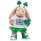 Pawlette Bunny Plush Dublin Gift Set with Shamrocks plush by Build-A-Bear