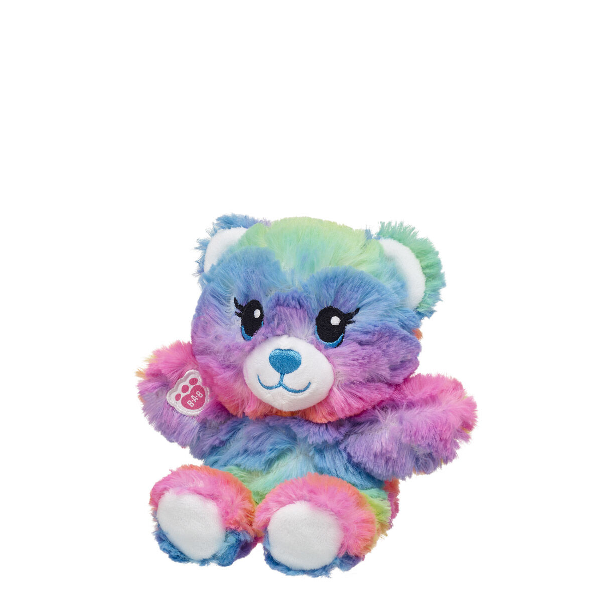 Build A Bear Mini Beans Rainbow Party Teddy Bear