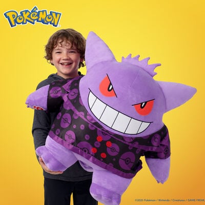Pok&eacute;mon Giant-Sized Gengar Plush Bundle