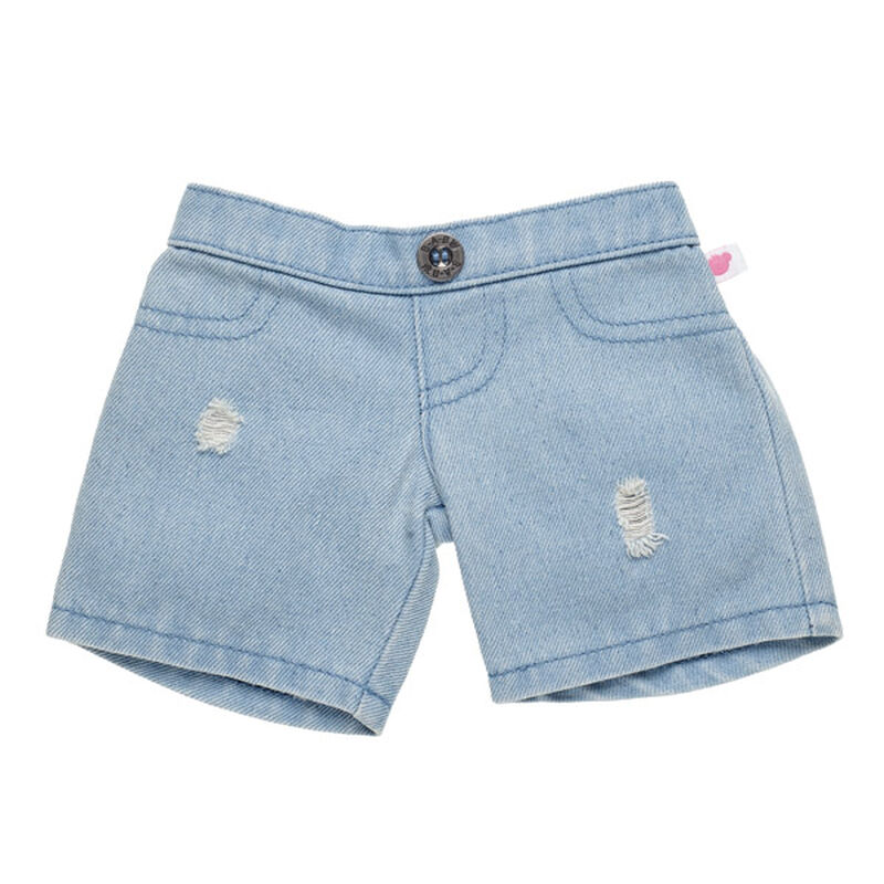 Distressed Light Denim Jeans
