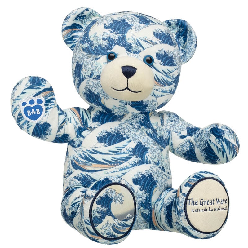 Hokusai Gift The Great Wave Bear - Build-A-Bear Workshop®