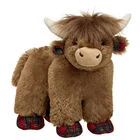 Tartan Highland Cow Soft Toy