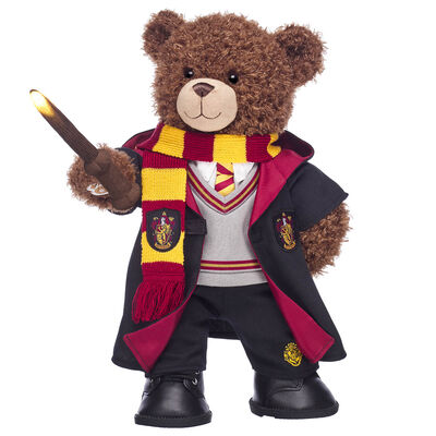 HARRY POTTER&trade; Teddy Bear GRYFFINDOR&trade; Gift Set with House Robe, Scarf, HOGWARTS&trade; Trousers & Wand