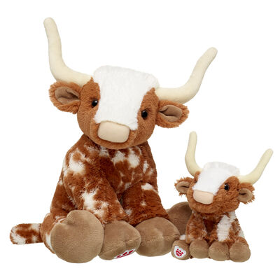Highland Cow Soft Toy & Build-A-Bear Mini Beans&reg; Gift Set