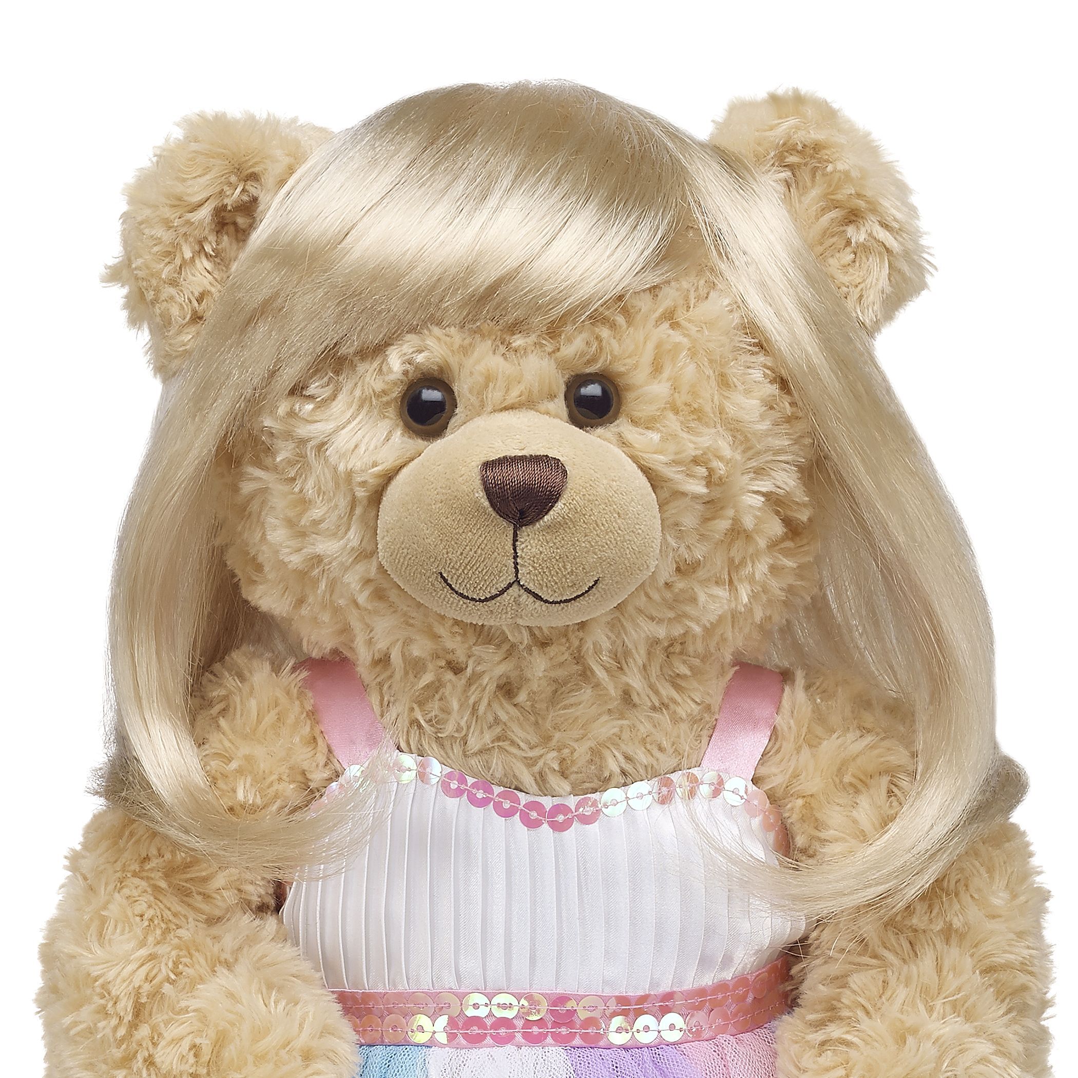 Blonde teddy bear sales