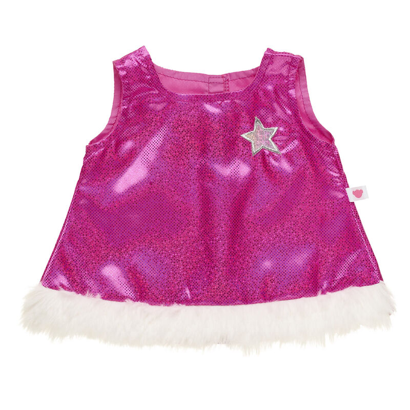 Honey Girls Pink Glitter Dress for Stuffed Animals - Build-A-Bear Workshop®