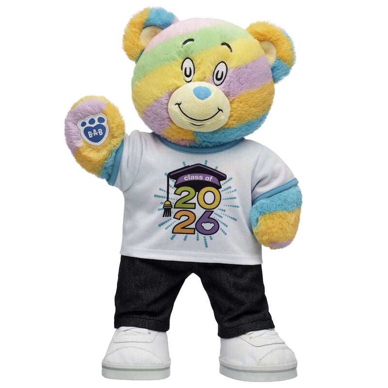 Oh, the Places You'll Go! Teddy Bear Class of 2026 Graduation Gift Set plush by Build-A-Bear