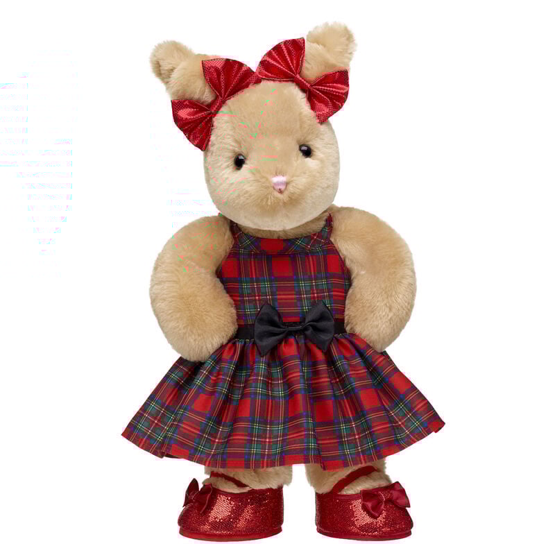 Pawlette&trade; Bunny Plush Holiday Party Dress Gift Set - Build-A-Bear Workshop&reg;