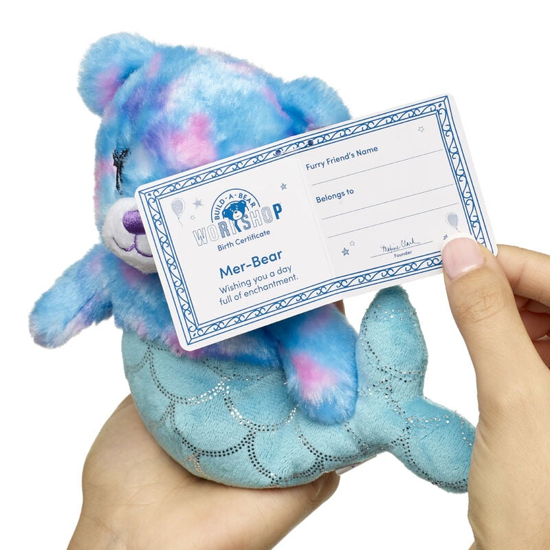 Mini Mer-Bear Plush Toy - Build-A-Bear Workshop&reg;