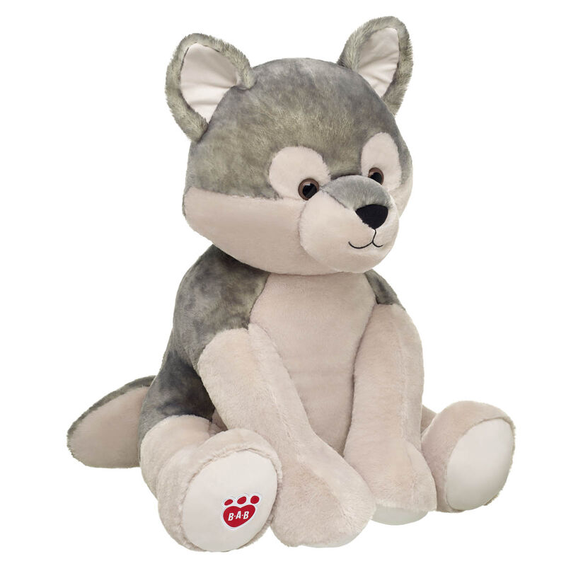 Giant Wolf Pup Plush Toy - Shop Online at Build-A-Bear®